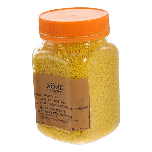 GOOHOCHY Polvere Decorativa Per Modellismo Spugna Di Materiale Paesaggistico Per Miniature Per Ferrovie e Alberi Architettonici Facile Da Applicare e Manutenere Naturale Fornisce Dettagli