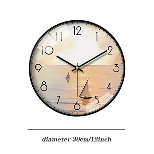 Horloge murale pour bureau et étude augmentant la concentration sans bruit