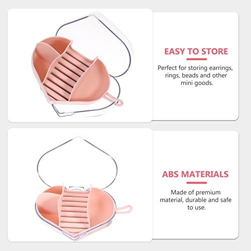 Aboofan Necklace Holder 3Pcs Exquisite Multi- Use Earrings Small Travel Organizer Display Rings Ear For Necklaces Jewelry Studs Case Bracelets Earring Necklace Portable Compact Storage Ring Holder #TOP7