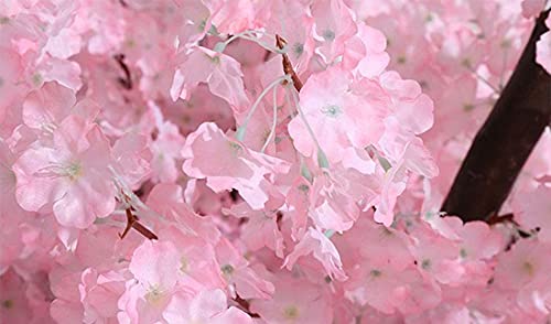 Artificial Cherry Blossom Trees Handmade Light Pink Tree Indoor Outdoor Home Office Party Wedding (4Ft Tall/1.2M) #TOP1