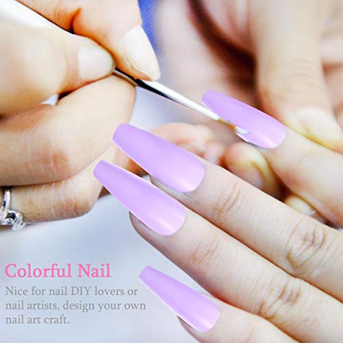 Healvian 4 Caixas Usando Cortador De Unhas Claro Cola Falsa Nas Unhas Manicure Caixão Dicas De Unhas