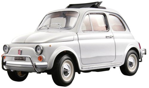 Preisvergleich Produktbild Bburago 12035W - FIAT 500L Sunroof (1968), weiß, 1:18