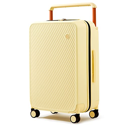 mixi Luggage Suitcases with Spinner Wheels,Upgrade Wide Handle PC...