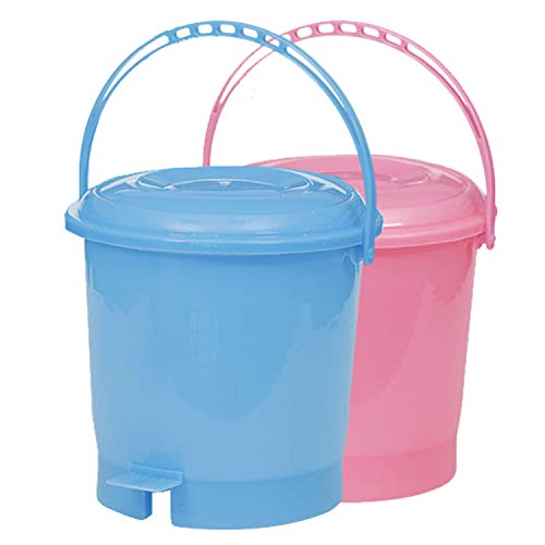 Kuber Industries 2 Piece Plastic Dustbin Set (CTKTC42)