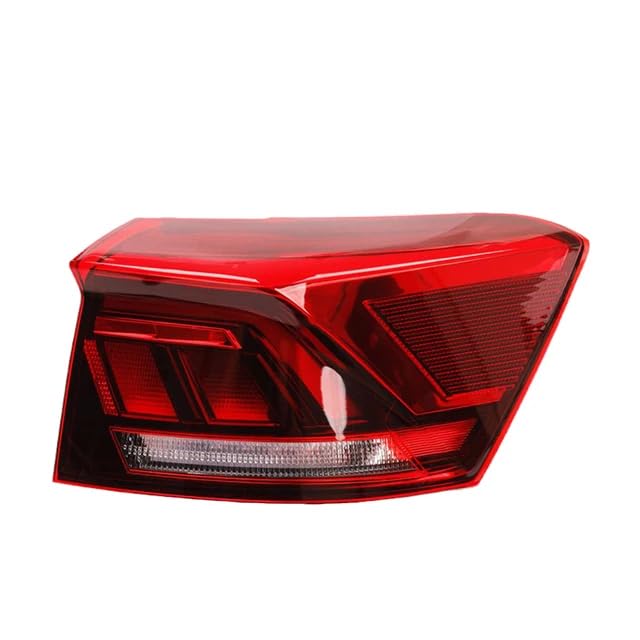 Fanali Posteriori Blocchi per VW T-ROC 2018-2021, Auto Alta visibilità Luce Freno, Nebbia Posteriore Destro Sinistro, C Outside Right