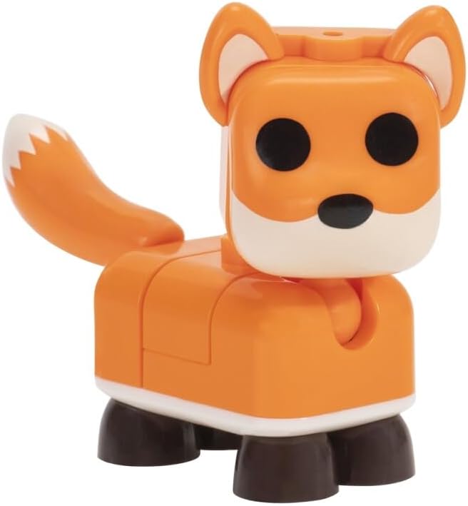 BLDR Adopt Me! Fox with Stock Building Kit - 125 Pieces Includes Exclusive Game Virtual Code