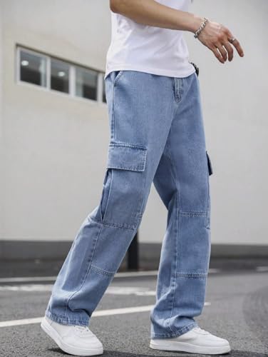 Image of QNIM Men Jeans || Jeans for Men || Cargo Pant (Q-08-09)