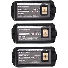 3PCS Intermec CK3 Battery Replacement 6800mAh 3.7V for Intermec CK3 CK3X CK3A CK3C CK3C1 CK3N CK3N1 CK3R EDA60K EDA61K 318-034-001 AB17 AB18 Barcode Scanner