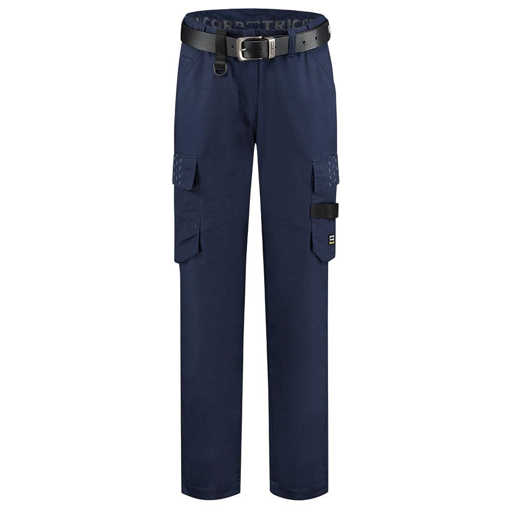 Tricorp 502024 Workwear Twill - Pantalones de Trabajo para Mujer, 65% poliéster, 35% algodón, 245 g/m², Tinta Talla 42
