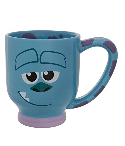 Disney Parks Exclusive Monsters Inc. Sulley Face Ceramic Coffee Mug