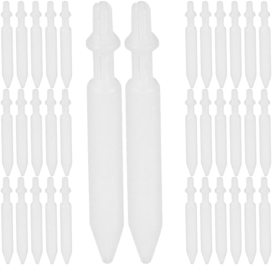 Operitacx 50 Pcs Marker Pen Replacement Nibs 0.7Mm Acrylic Marker Replacement Tips Pen Refills for Writing Drawing Marking Easy Insert Tips for Art Craft and Diy Projects