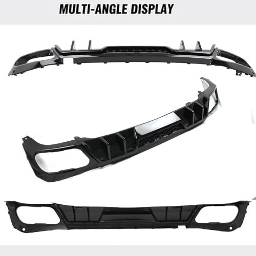 Rear Diffuser Replacement for 2023-2025 BMW G05 X5 PP Material Competition Style Rear Lower Valance by NJYYSYXB - Image 7
