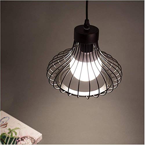 Mini candelabros modernos con acabado en hierro negro para techos elegantes 4