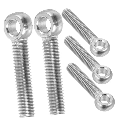 YOSADIER 5 piezas Pernos de de Elevación de Acero Inoxidable Unidades Tornillos con Resistentes y Duraderos para Maquinaria y Uso Pesado Fácil Instalación y Desmontaje Anillos para