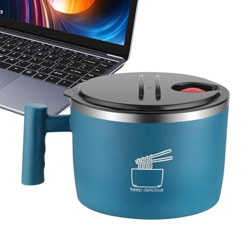 Soup Containers - Portable Leakproof Stainless Steel Dish - Secure Lid Insulated Food Storage - Adults Lunch Box | for Camping P