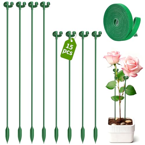 Fiberglass Plant Stakes 15-Pack - 10.8