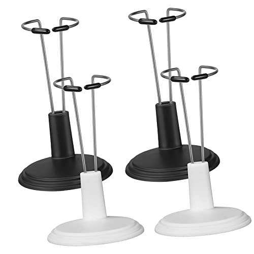 UPKOCH 4 Piezas Marco de Soporte de muñeca Soporte para Modelo de muñeca Soporte de Juguete Juguetes muñecas Soporte de muñeca de Figura de acción Soportes de muñeca de polivinilo