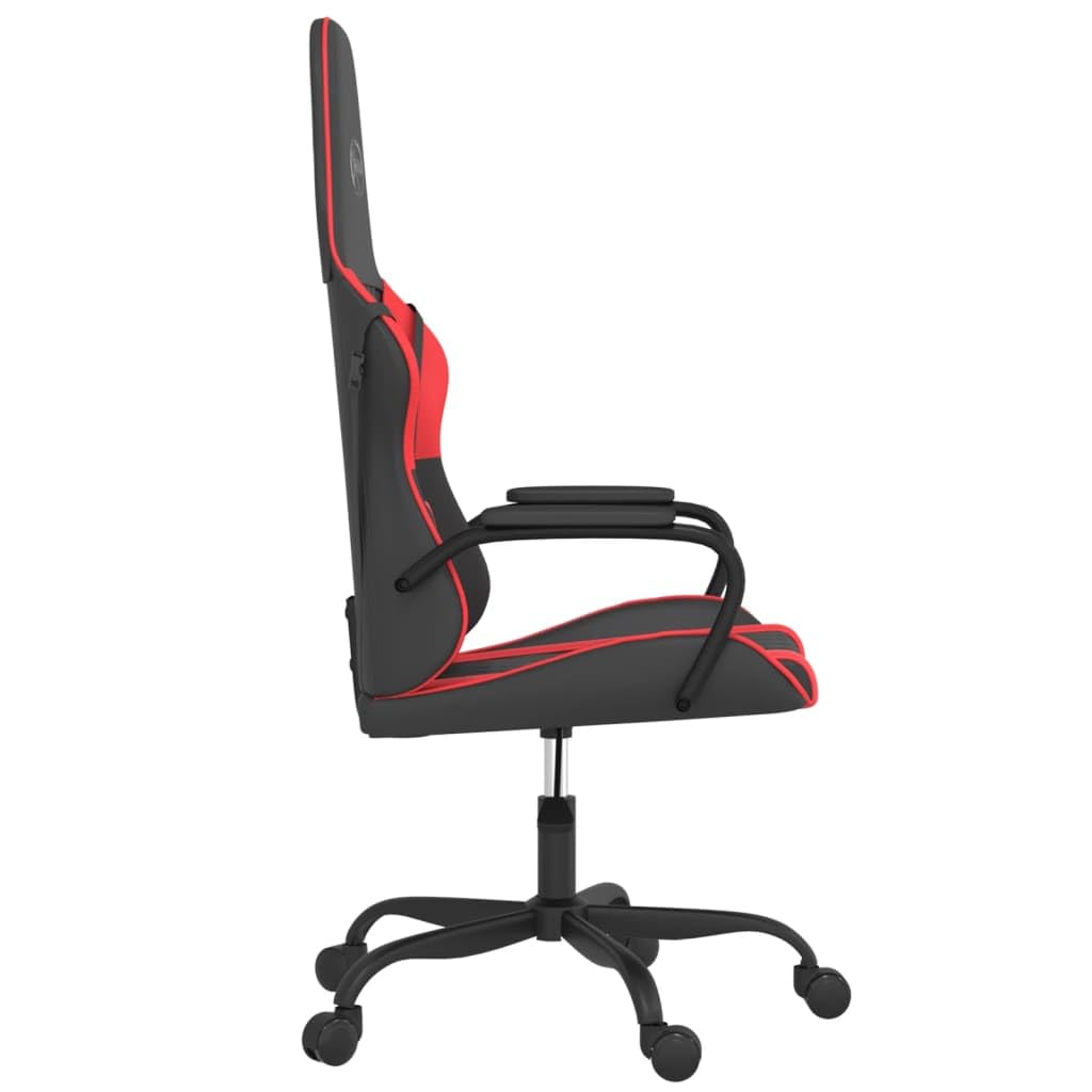 ShGaxin Silla Gaming de Masaje Cuero sintético Negro y Rojo, Sillón De Relax, Sillon Masaje Relax, Sillon Relax Electrico, Hogar Sillon Relax, Sillones Comodos, Sofa Tantra - 345534