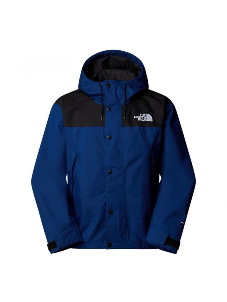 The North Face Men's Reign On Rain Jacket, Estate Blue/Tnf Black, XS