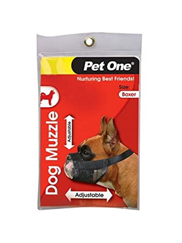 Boxer Dog Muzzle Adjustable (Pet One)