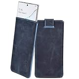 Contenido del envío: funda de piel auténtica Suncase con pestaña retráctil para Samsung Galaxy Note 10 + carcasa de silicona