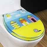 ❤Fácil de instalar: el asiento del inodoro está diseñado para ser fácil de instalar y desmontar, por lo que puede instalarlo fácilmente de acuerdo con las instrucciones adjuntas. Regalamos los accesorios necesarios para la instalación para que puedas usarlo.