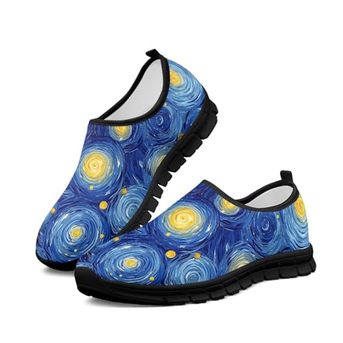 Image of Women's Loafers Slip On Slip Shoe Casual Walking Shoes Non Slip Work Shoes Mesh Athletic Sneakers