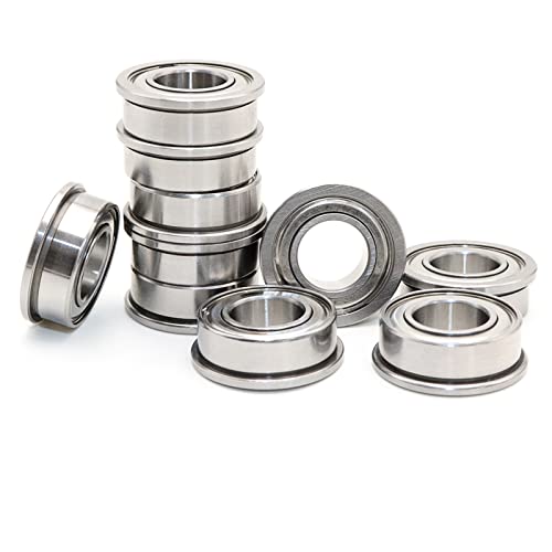 Roulement F686ZZ P5 anti-vibration à bride 6x13x5mm double blindage contre la poussière d'atelier