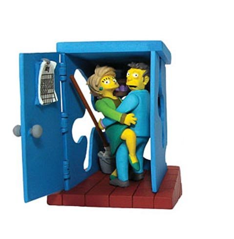 Gentle Giant Simpsons シンプソンズ Bust Ups Buildable Series 5 Skinner and Krabapple フィギュア ダイキャスト 人形(並行輸入)