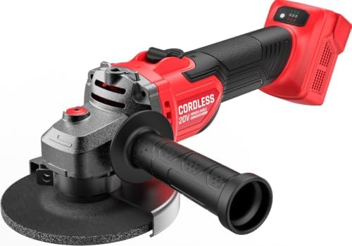 20V Cordless Angle Grinder with Brushless Motor | 4-1/2" Grinder,...