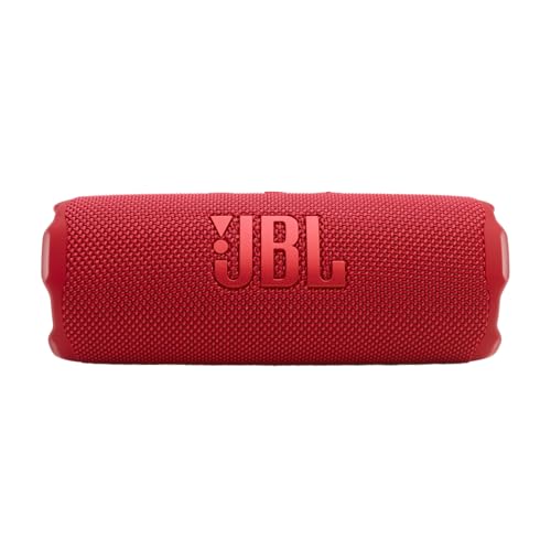 Image of JBL Flip 7 Wireless Portable Bluetooth Speaker, 16 Hours Battery Life, IP68 Waterproof, Dust and Shockproof, Pro Sound with AI Boost, Auracast Multi-Speaker Connection, Red