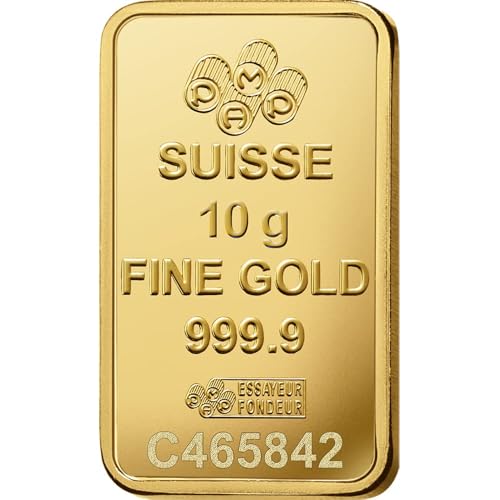 24k Gold Bar .9999 Pure with Assay Certificate from Veriscan AU (Gold, 10 Gram)