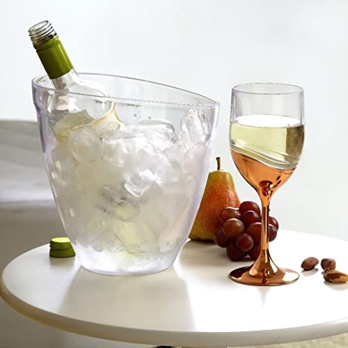 Champanheira Balde De Gelo em Acrílico Super Resistente 5 Litros Design Moderno