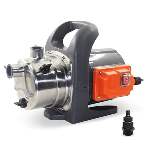 Do i need a non return valve for pressure washer VEATON 1200W Portable Garden Booster Pump