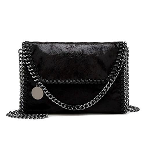 JOTHIN Crossbody Bags for Women Designer Handbags for Women Clutch Chain Purse Women's Shoulder Handbags(Black)