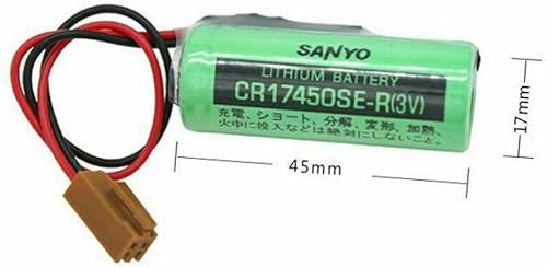 Miniatura 3 de 3V CR17450SE-R  A98L-0031-0012 2500mah PLC Battery for FANUC with Plug