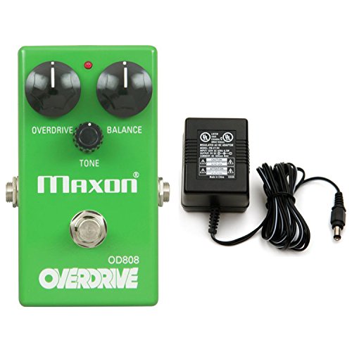 MAXON OD-808 Effet Overdrive Booster à Pédale pour guitare Tube écran - Les Beatles, Paul McCartney, John Lennon, RIngo Starr, George Harrison MAXON OD-808 Effet Overdrive Booster à Pédale pour guitare Tube écran