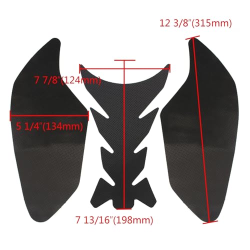 Protection réservoir tankpad moto contre rayures et glissements - 6