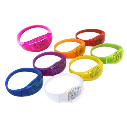 Accesorios de fiesta con luces rítmicas LED sensibles al sonido para festivales de neón