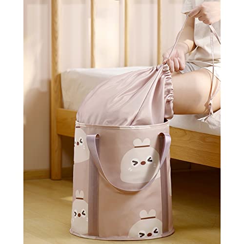 Bañera Plegable para Pies, Ahorra Espacio, Rosa miniatura 1
