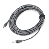Eficiente y confiable: el cable de alimentación está hecho de excelente caucho y cobre, el cable de 18 AWG garantiza una transferencia de energía estable y confiable, protegiendo efectivamente la antena parabólica contra daños o degradación del rendimiento causados ​​por problemas de energía.