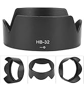 Camera Hood,HB 32 Lens Hood Shade for AF S DX18 70/3.5 4.5G ED IF AF S DX18 135/f3.5 5.6G,Prevent...