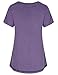 Plus Size Workout Tops for Women Moisture Wicking Yoga Shirts Athletic Active Hiking Running Tshirt Exercise Tunic