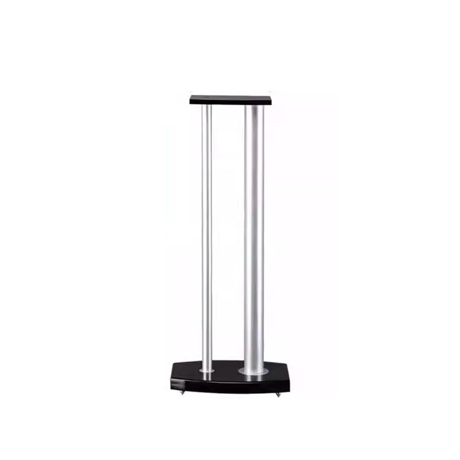 GLigeT Supporti per altoparlanti per monitor Supporti per altoparlanti in legno laccato Staffa surround in metallo Audio Audiofilo Bookshelf Box Floor Theater Staffa Studio Monitor Stand, 30*14*75CM