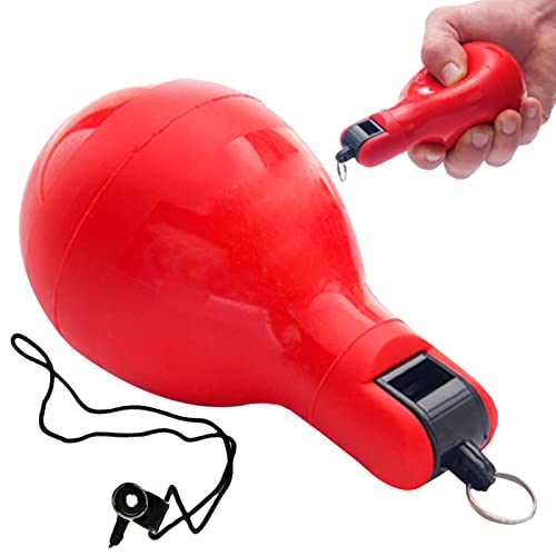 Ecoticfate Squeeze Whistle,Handheld Football Training Whistle - Loud Crisp Sound Manual Whistles for es, Teachers, Training