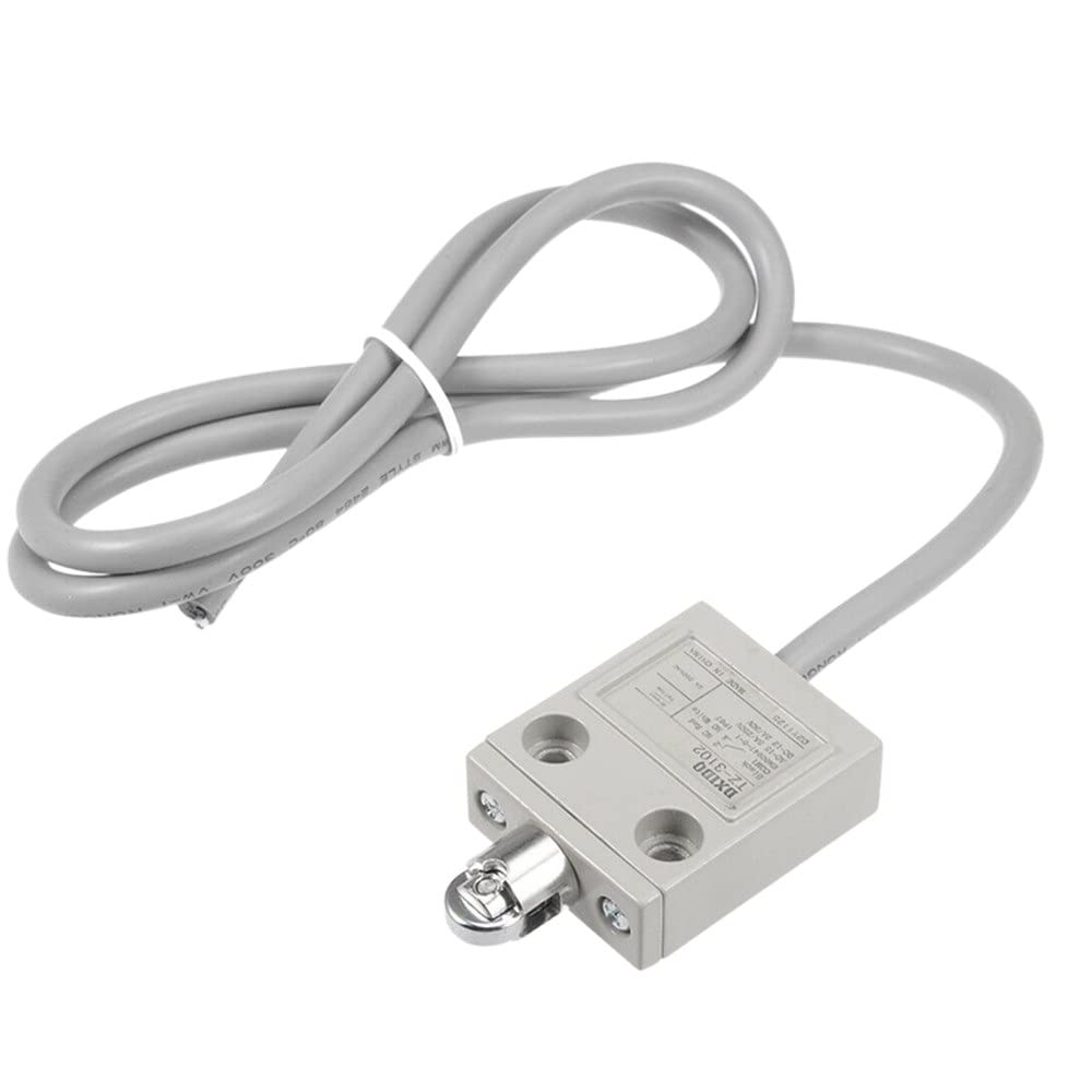 JJHQOKYNA 1Pcs TZ-3102 Roller Plunger Limit Switch Momentary Compact Prewired 1NC+1NO