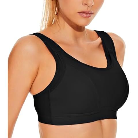 Wingslove Women's High Impact Adjustable Sports Bra Cover