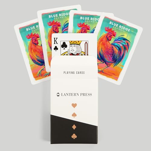 Baraja de cartas Póker Blue Ridge 52 piezas miniatura 6