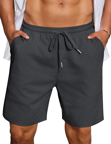Short décontracté pour homme taille élastique léger et respirant