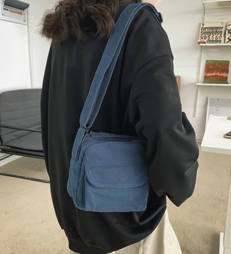 Image of Small Crossbody Bag Cute Purse Mini Canvas Crossbody Purse Phone bag